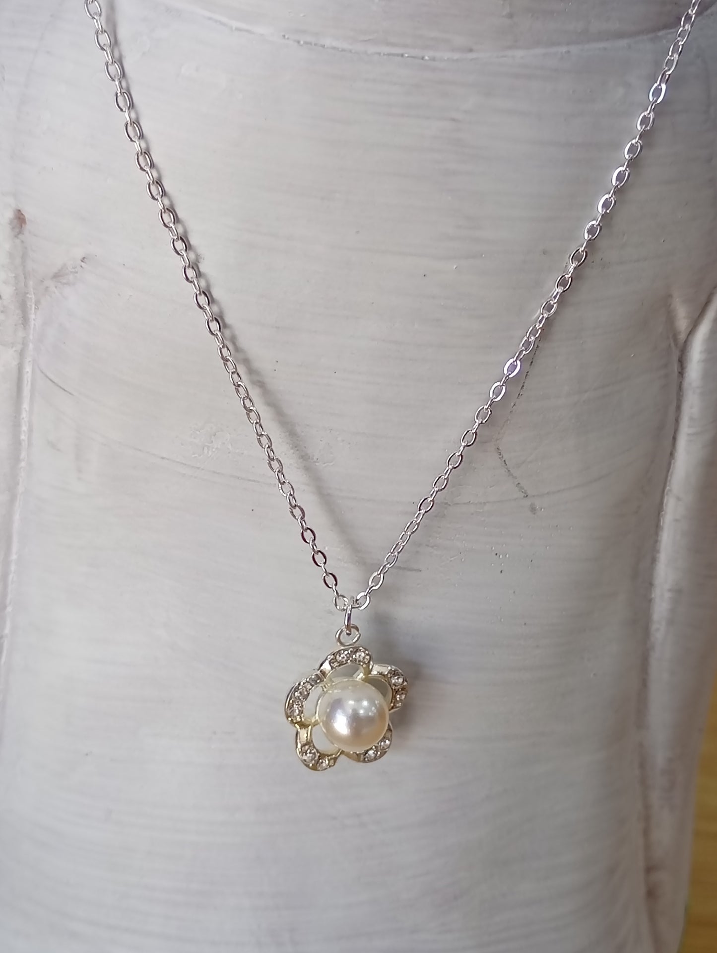 Cadena acero blanco
