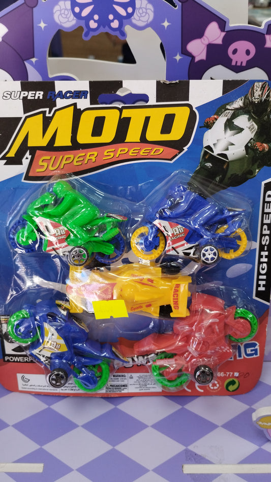 Set de juego de motos