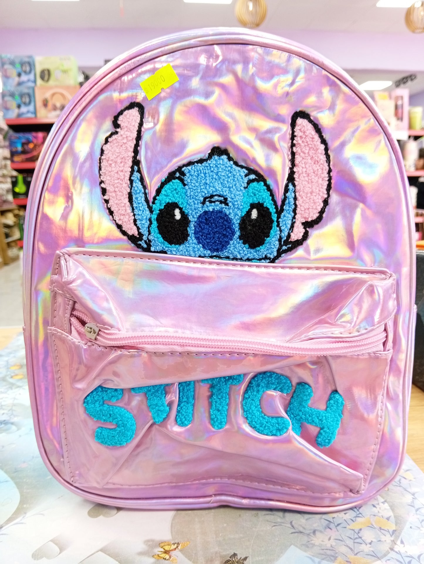 Mochila Stitch y Angel