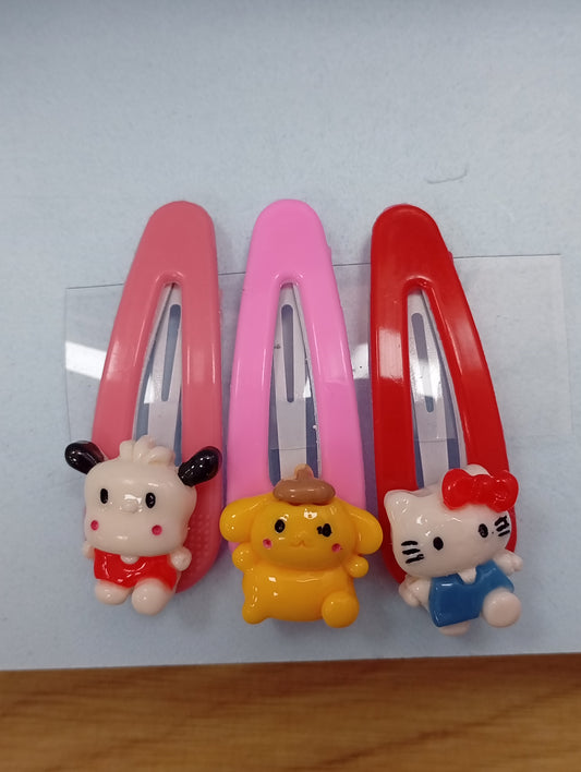 Set hebillas hello Kitty