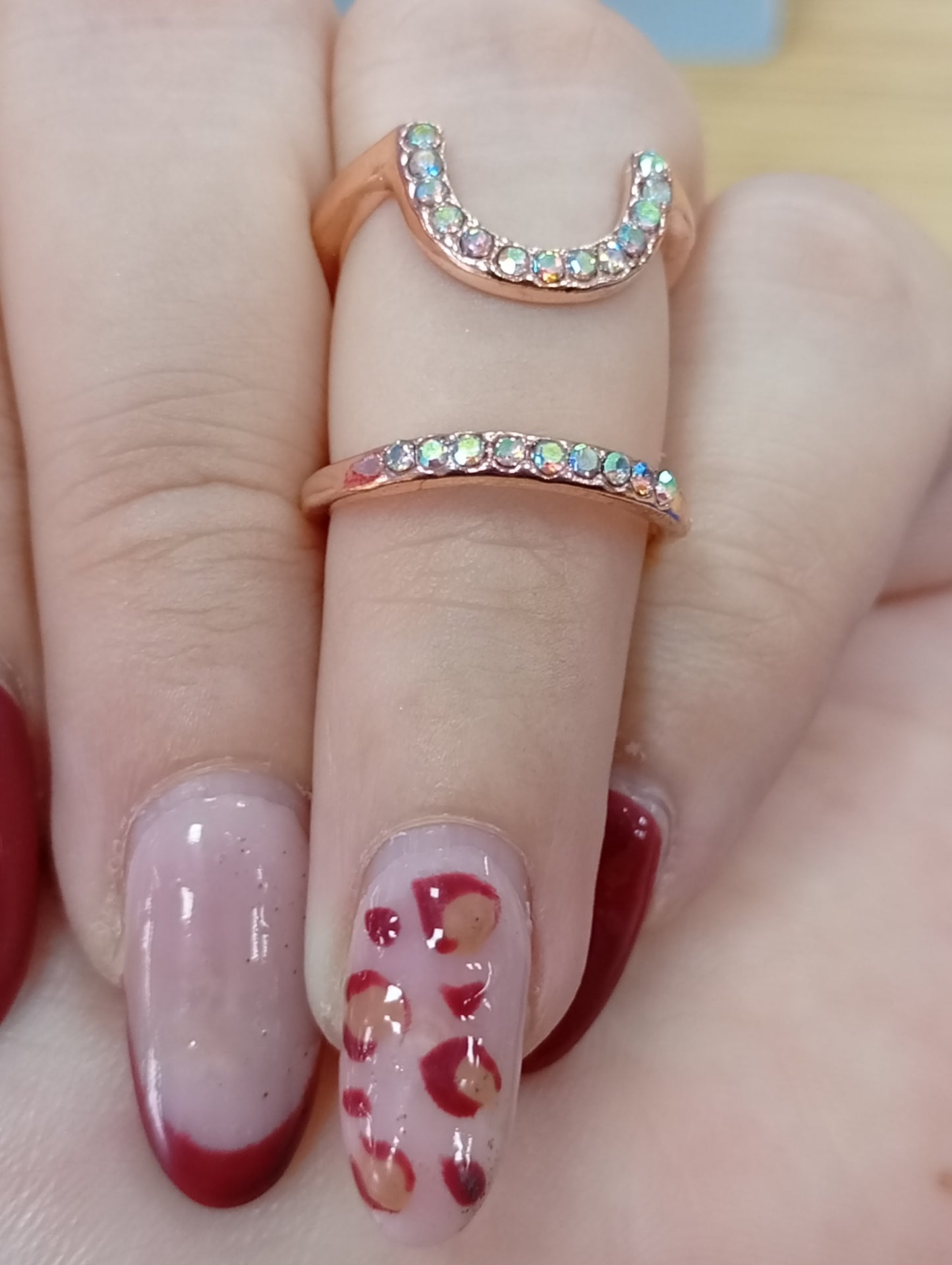 Anillo medio dedo
