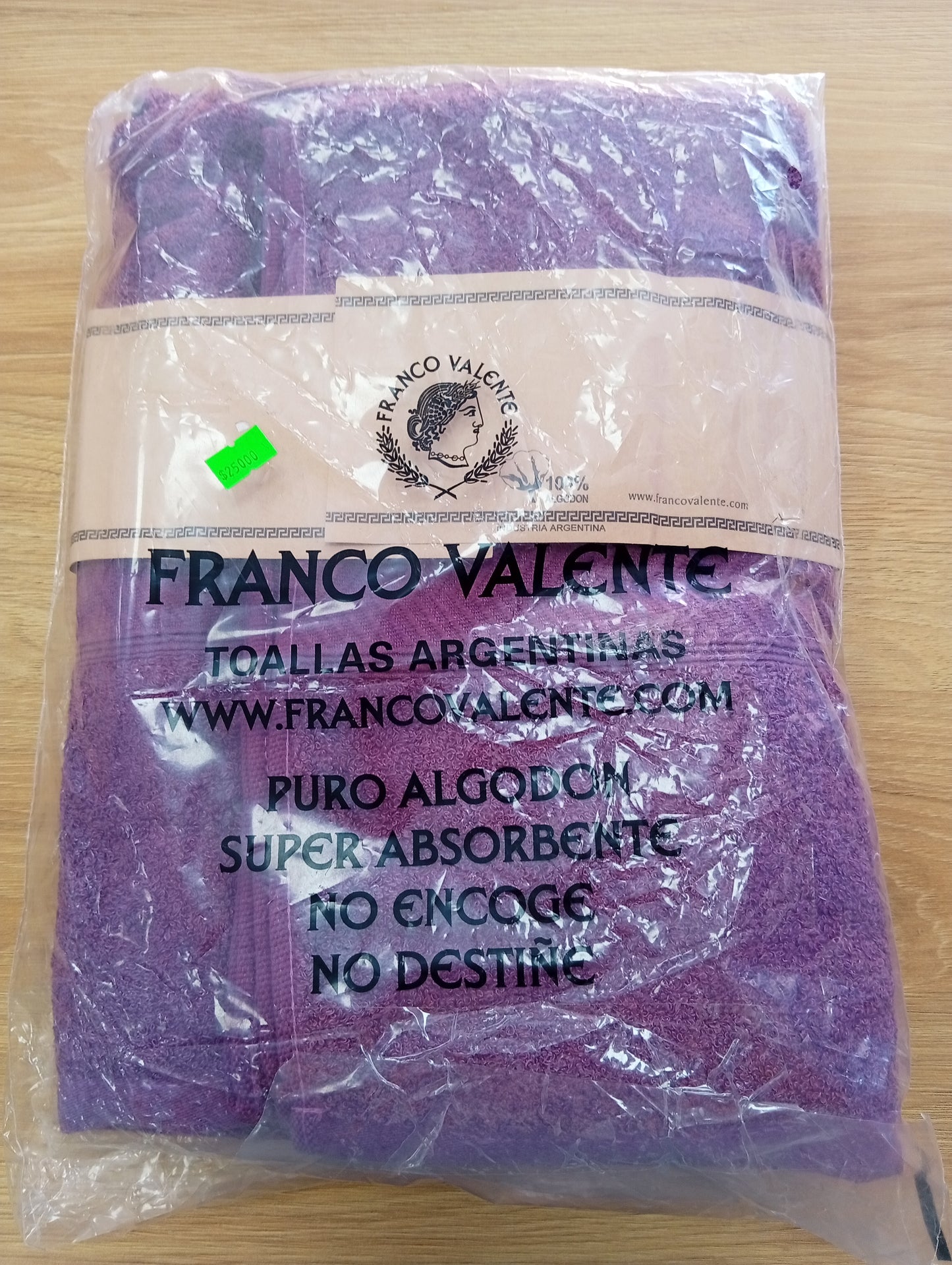 Toallas Franco Valente