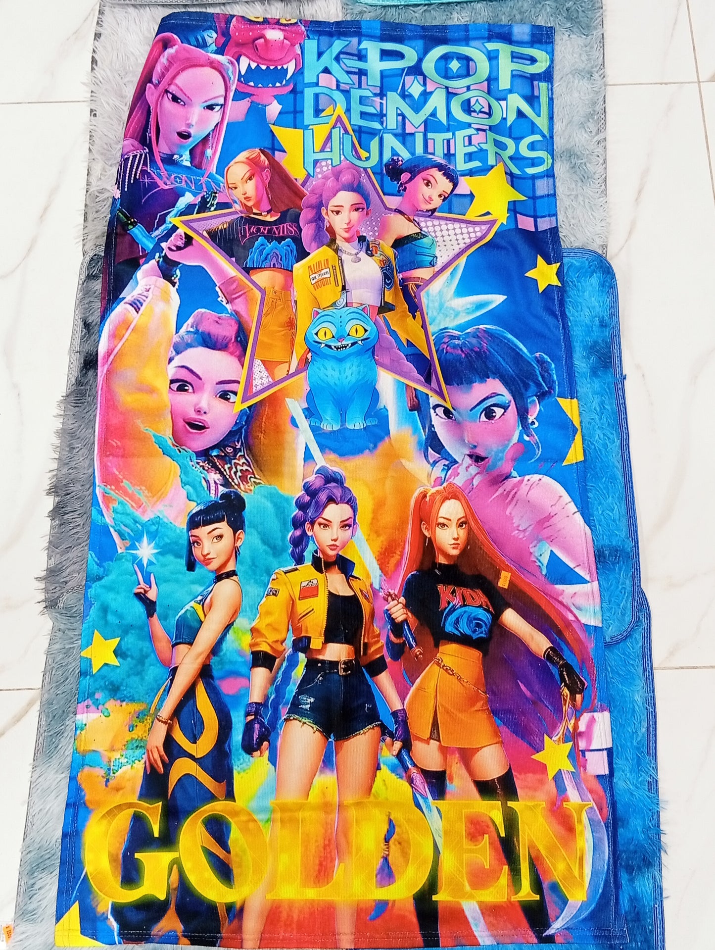 Toallón Guerreras Kpop