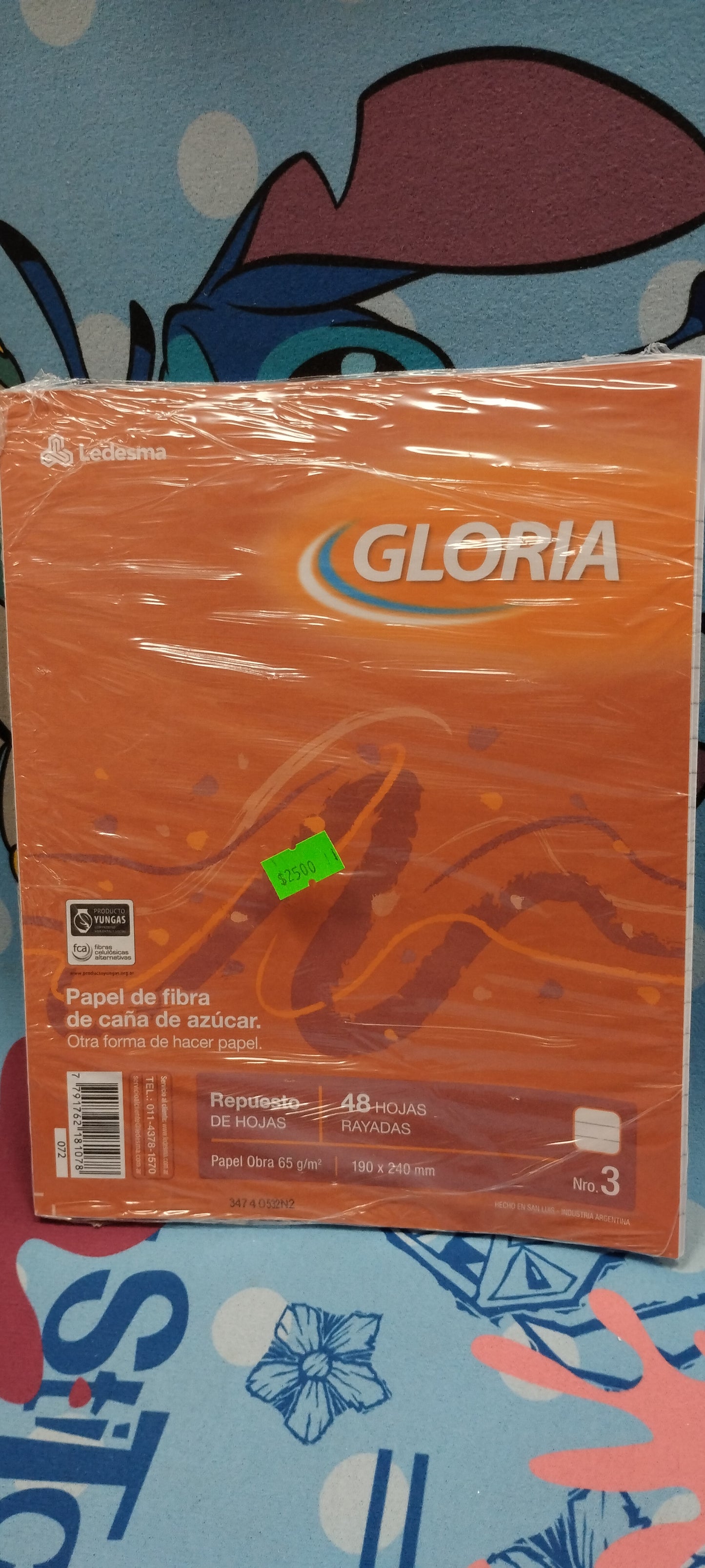 Repuesto de hojas