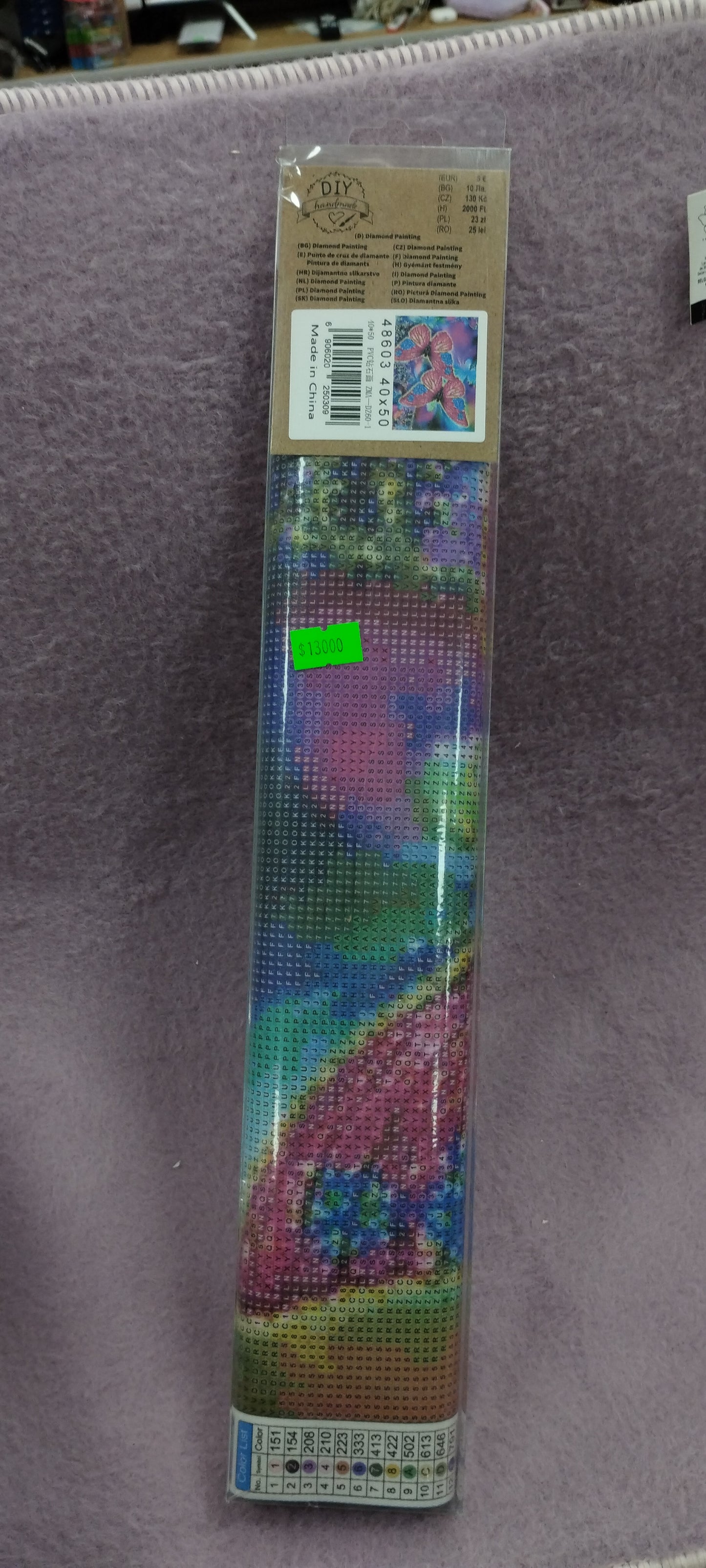 Kit de pintura con diamantes