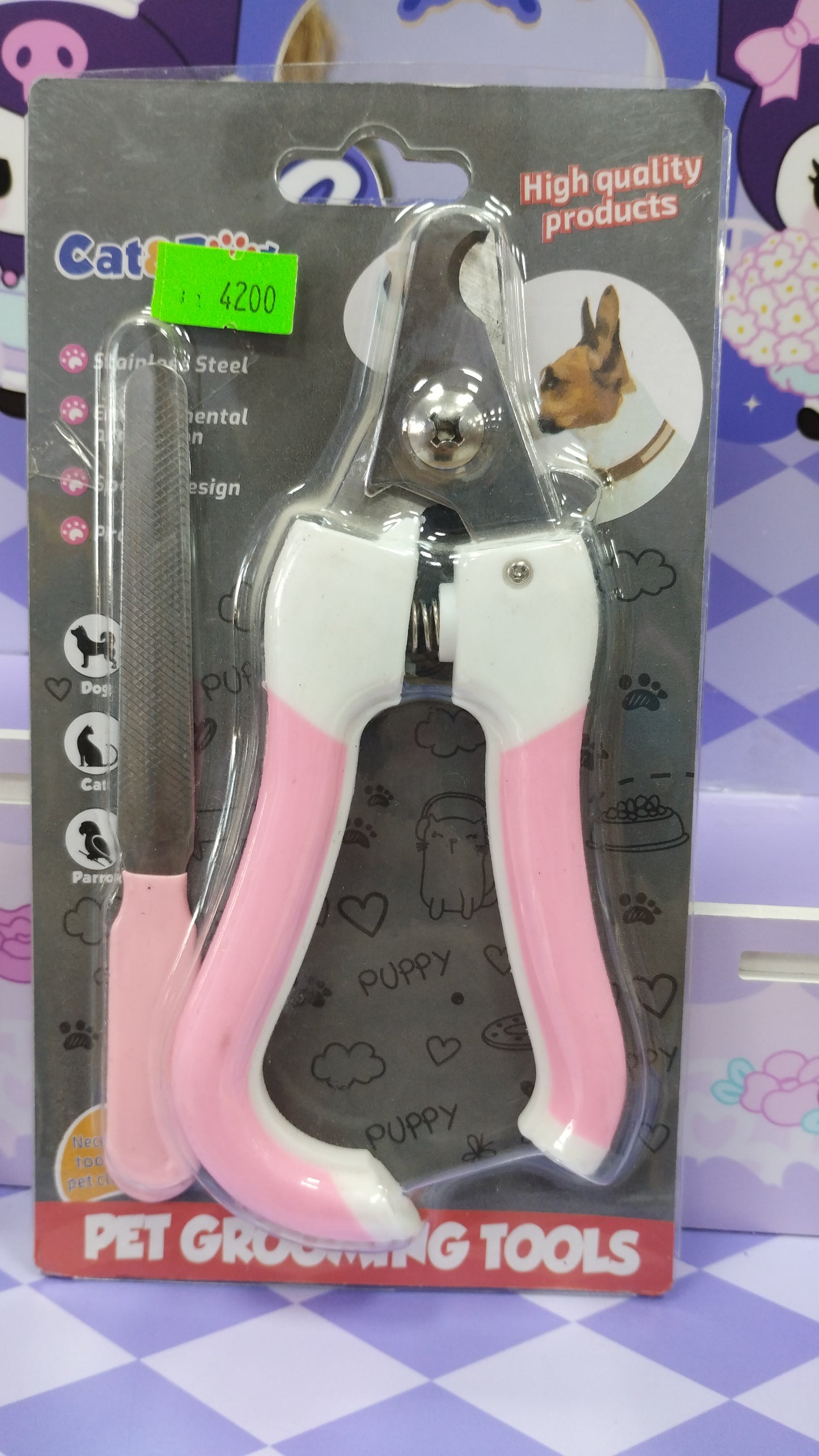 Set de hacero para mascota