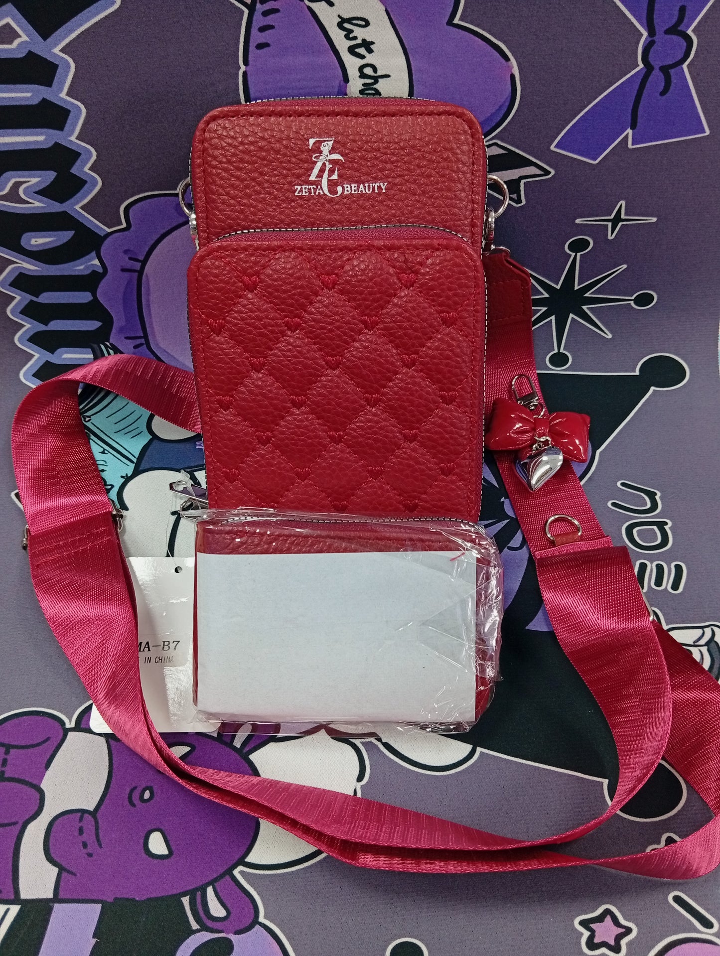 Bandolera porta celular Zeta Beauty