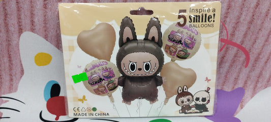 Set de globos de labubu