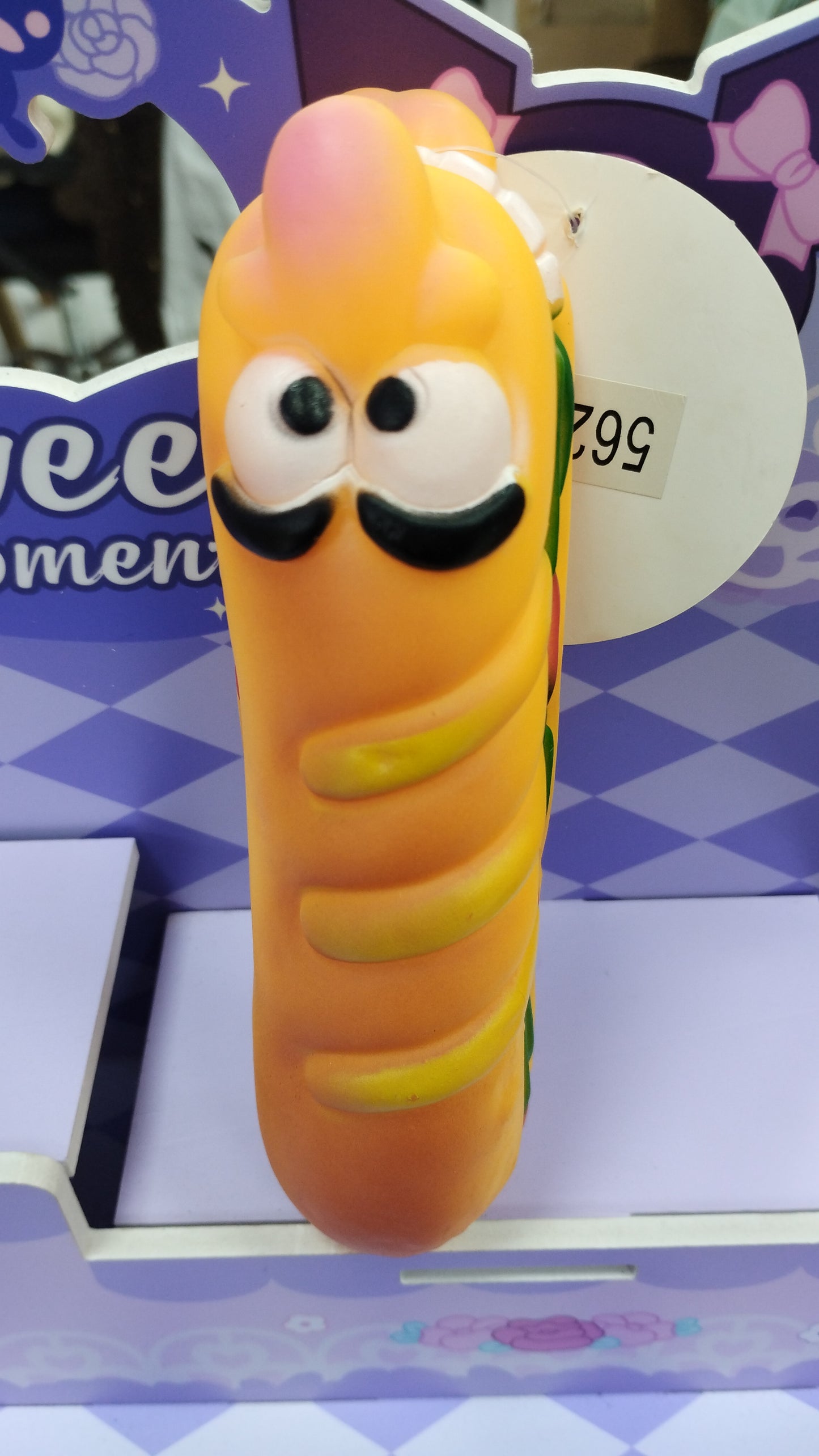 Juguete  chillón de goma para mascota