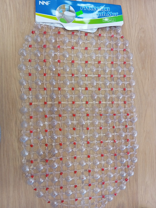 Alfombra protectora de baño transparente NNF