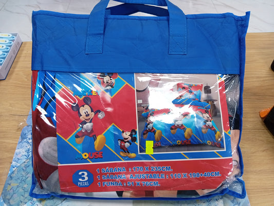 Juego de sábanas animadas 3 piezas