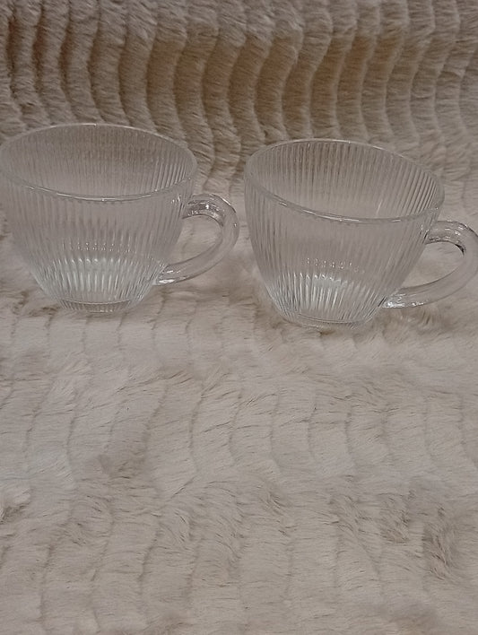 Taza de vidrio