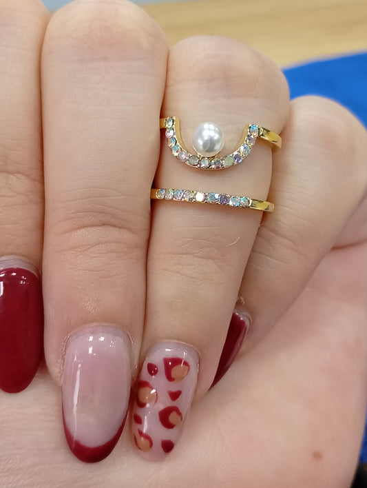 Anillo medio dedo