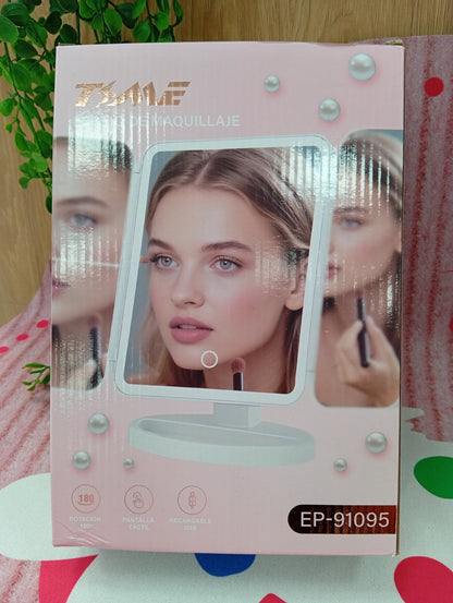 Espejo de maquillaje Time