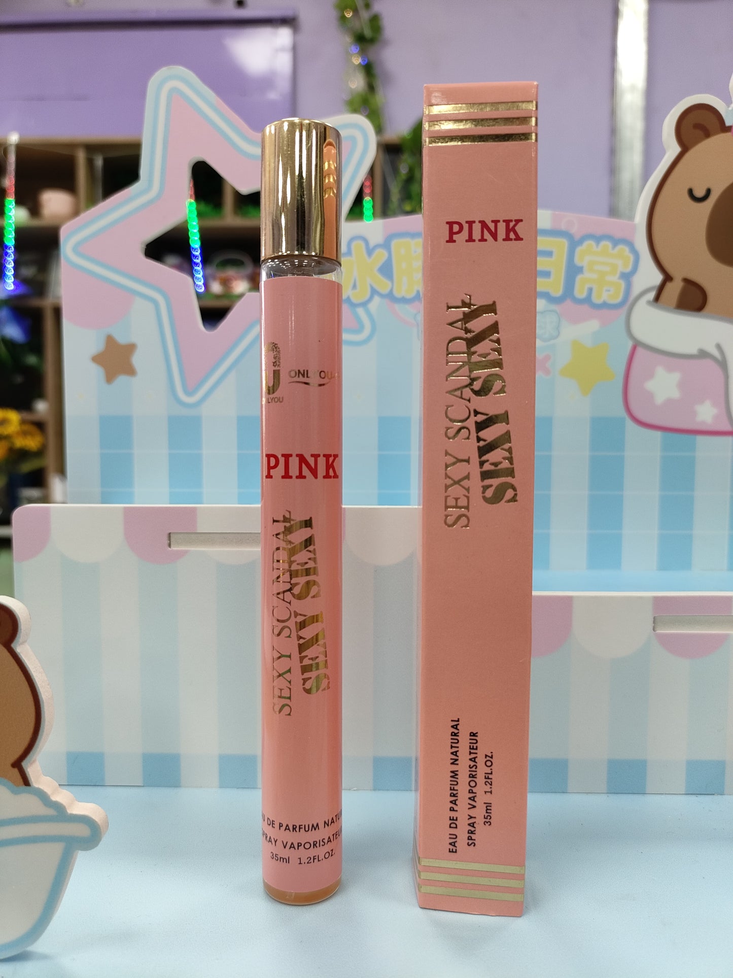 Perfume pink sexy scandal sexy