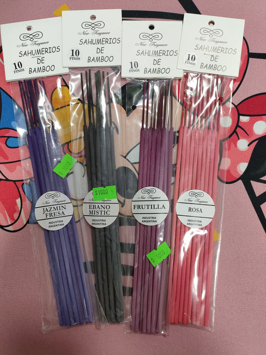Sahumerios de bamboo New fragace