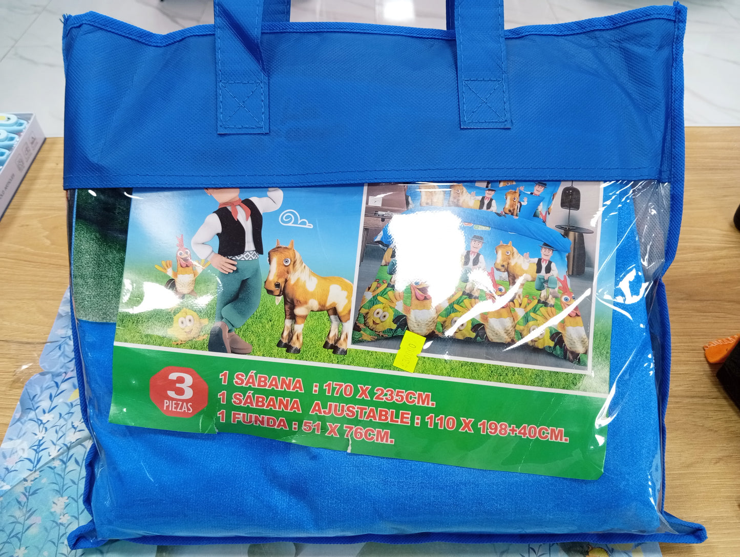 Juego de sábanas animadas 3 piezas