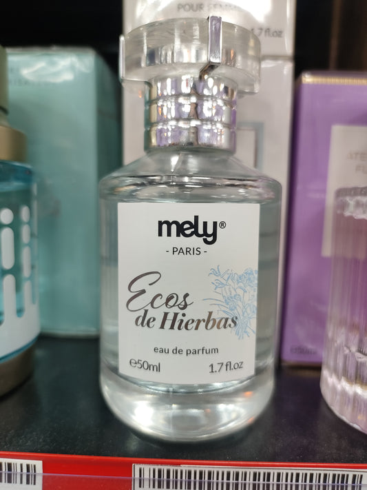 Perfume mely ecos de hierbas
