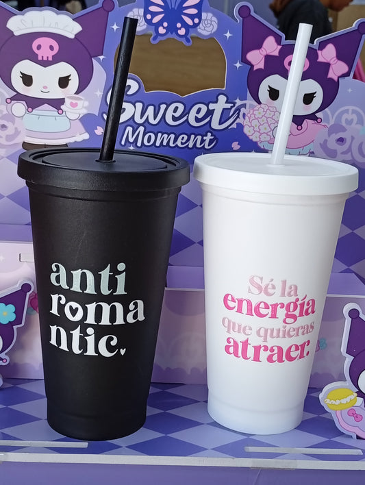 Vaso traslúcido