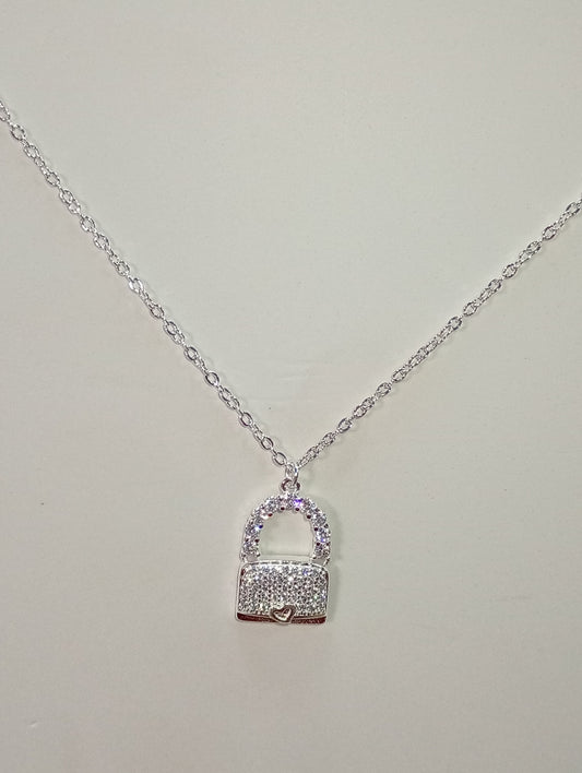 Cadena+dije candado