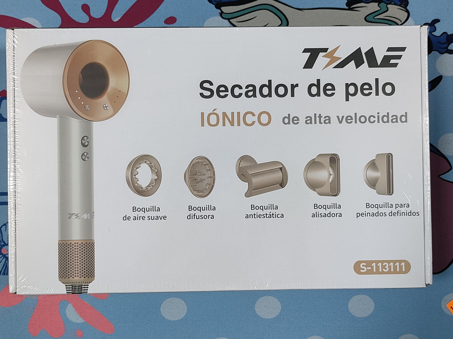 secador de pelo iónico