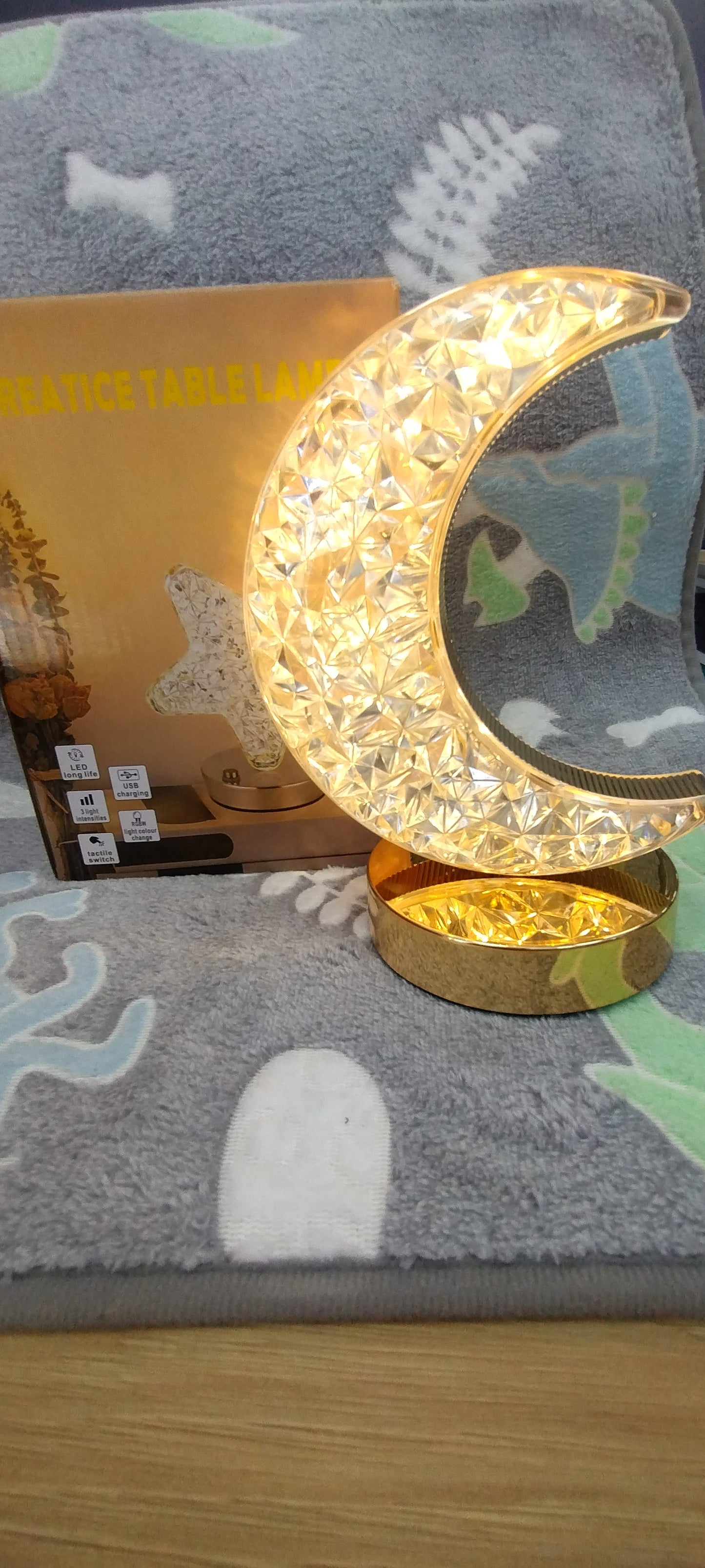 Lampara de mesa de luz
