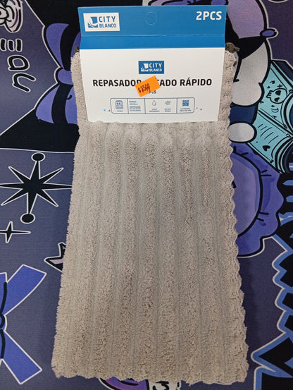 Repasador secado rápido 2 pcs