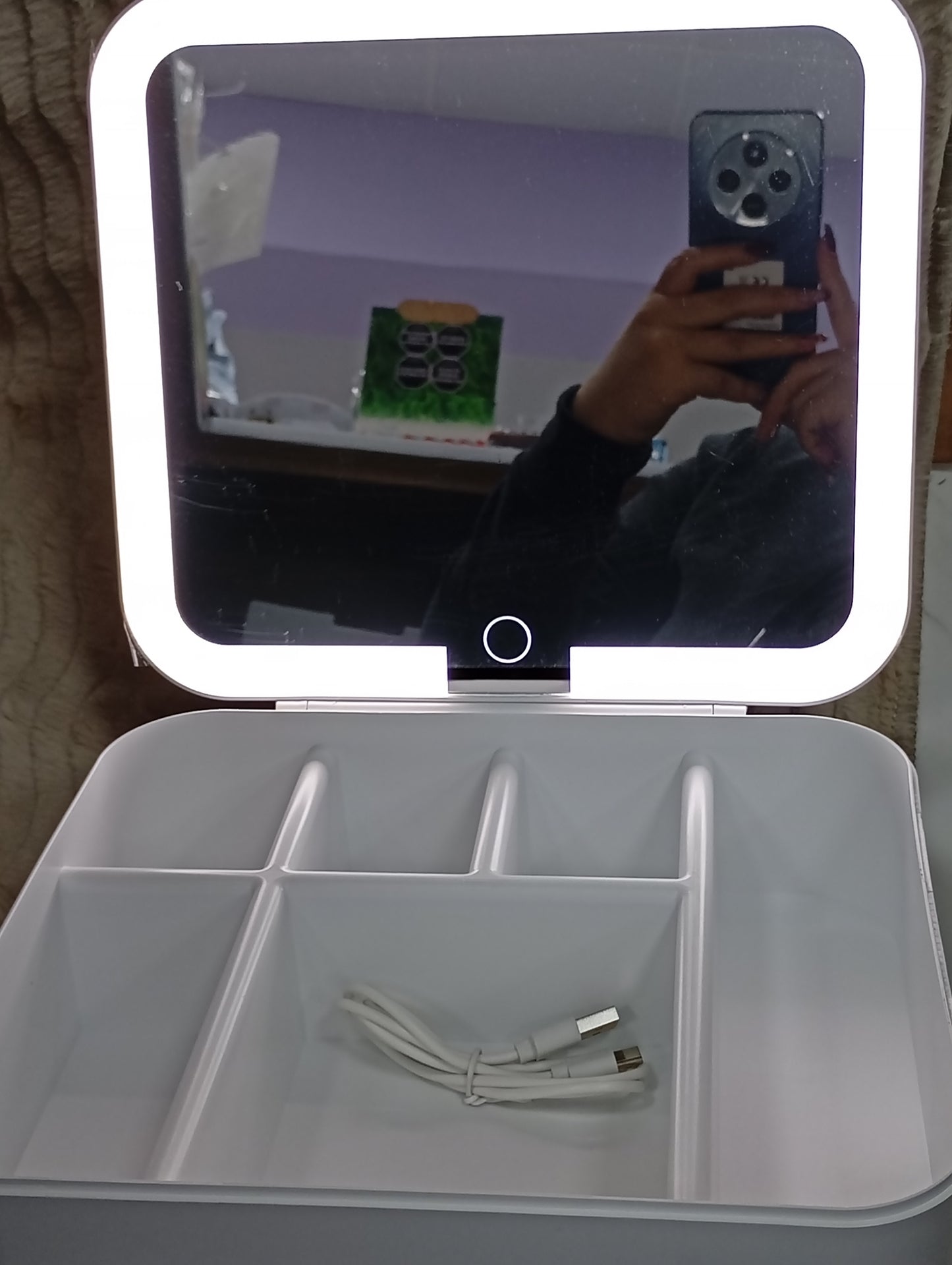Organizador de maquillaje