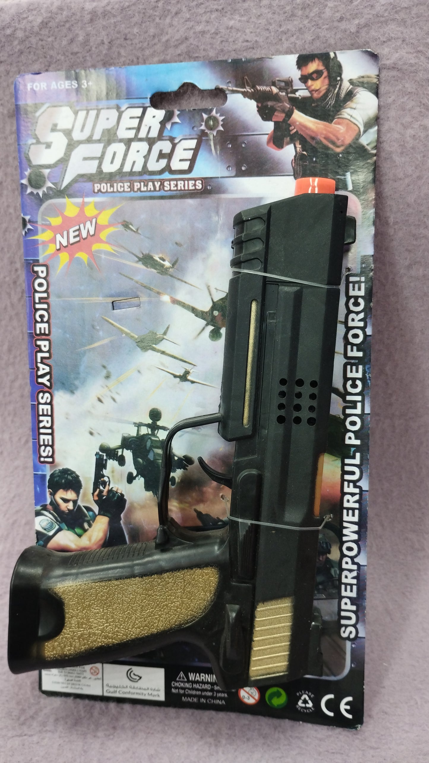 Pistola de juguete de policía