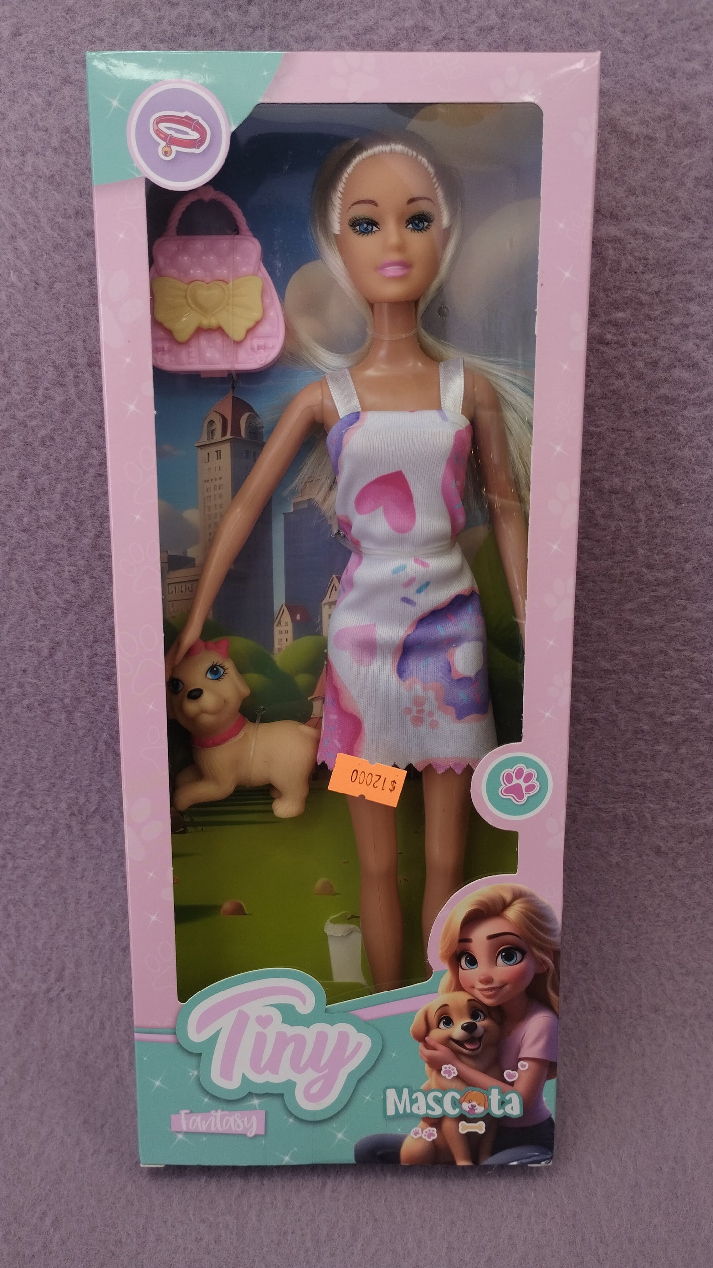 Barbie con su mascota