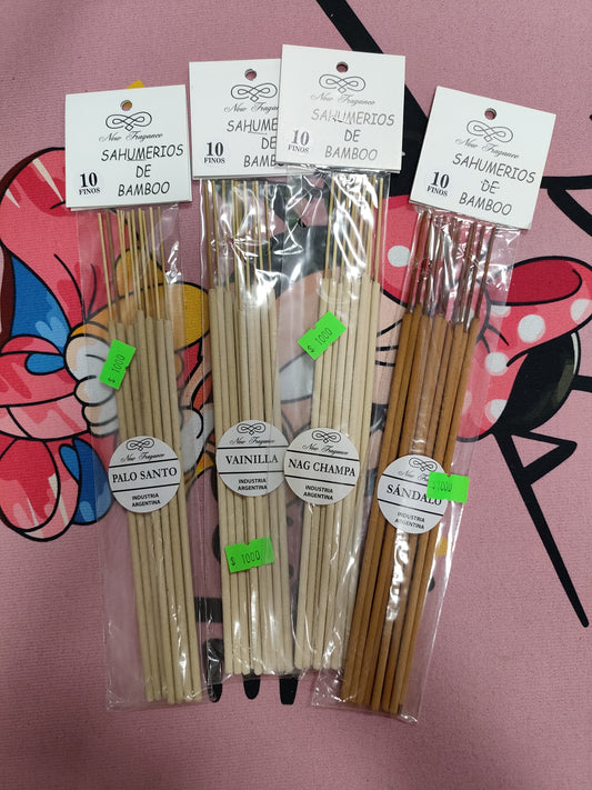 Sahumerios de bamboo New fragace