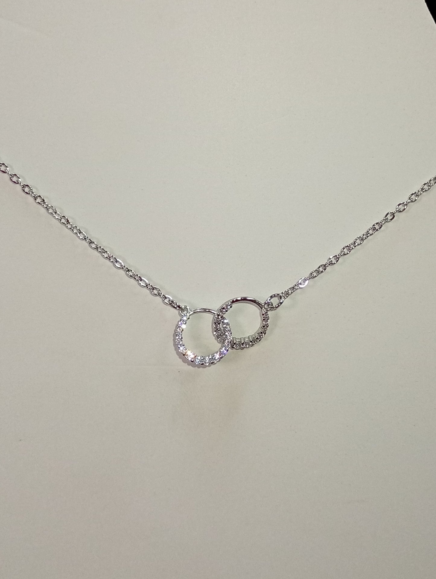 Cadena+dije dible círculo