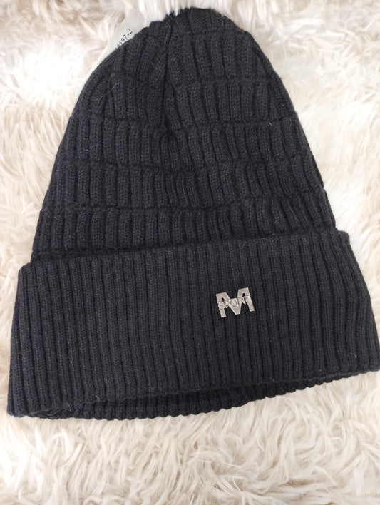 Gorro de invierno unisex con piel sintética