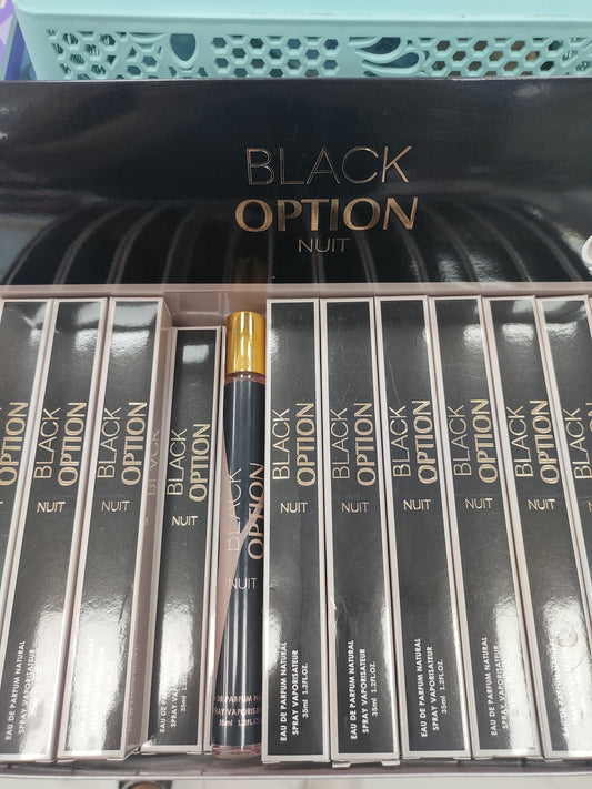 Perfume Black Option nuit 35ml