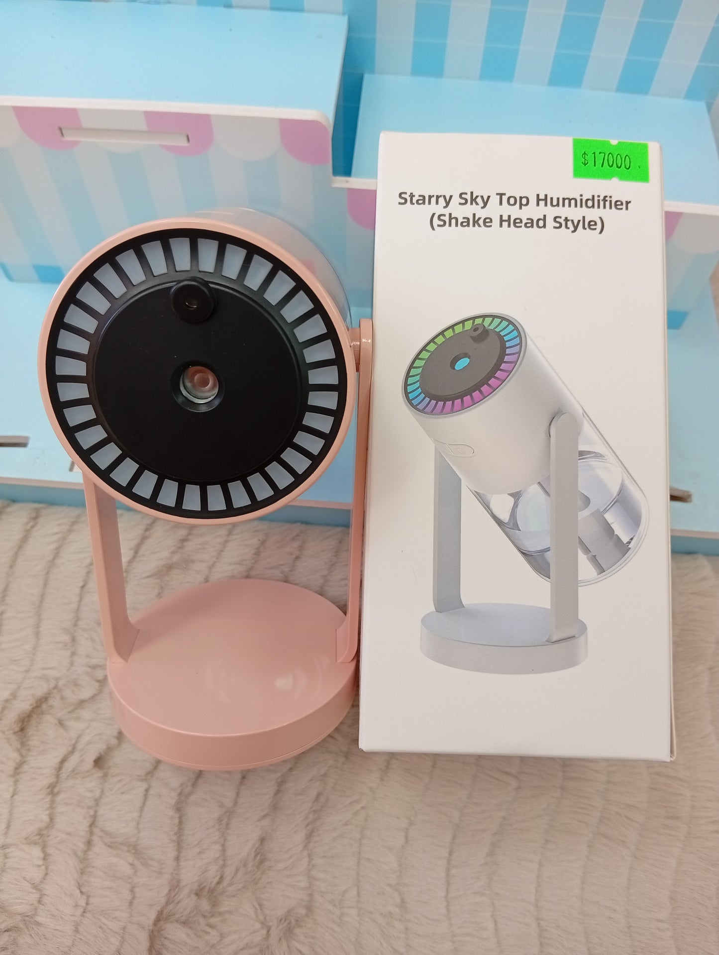 Humidificador con proyector del cielo