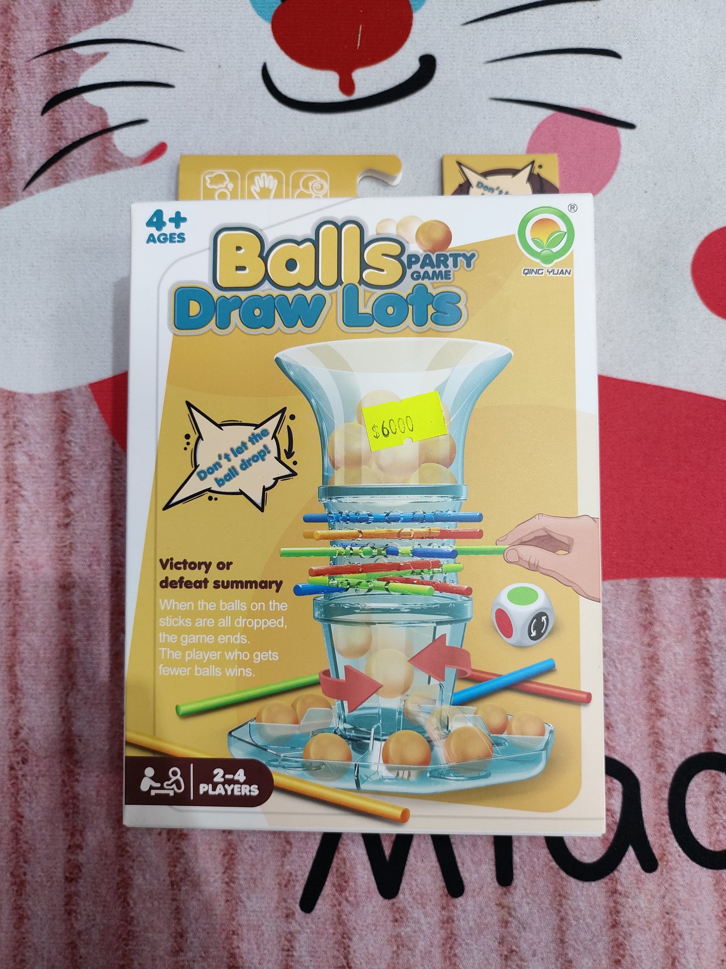 Juego balls draw lots