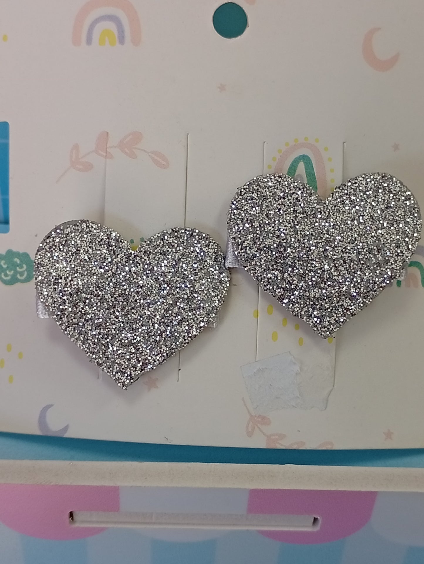 Set de hebillas corazón