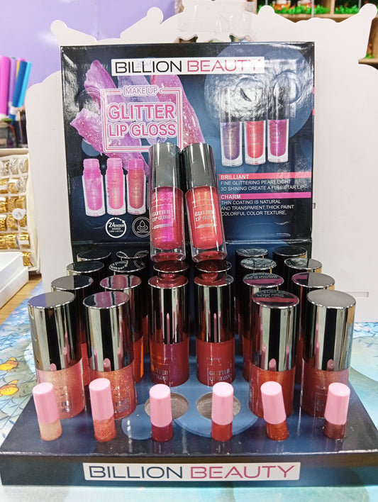 Glitter lipgloss Billion Beauty