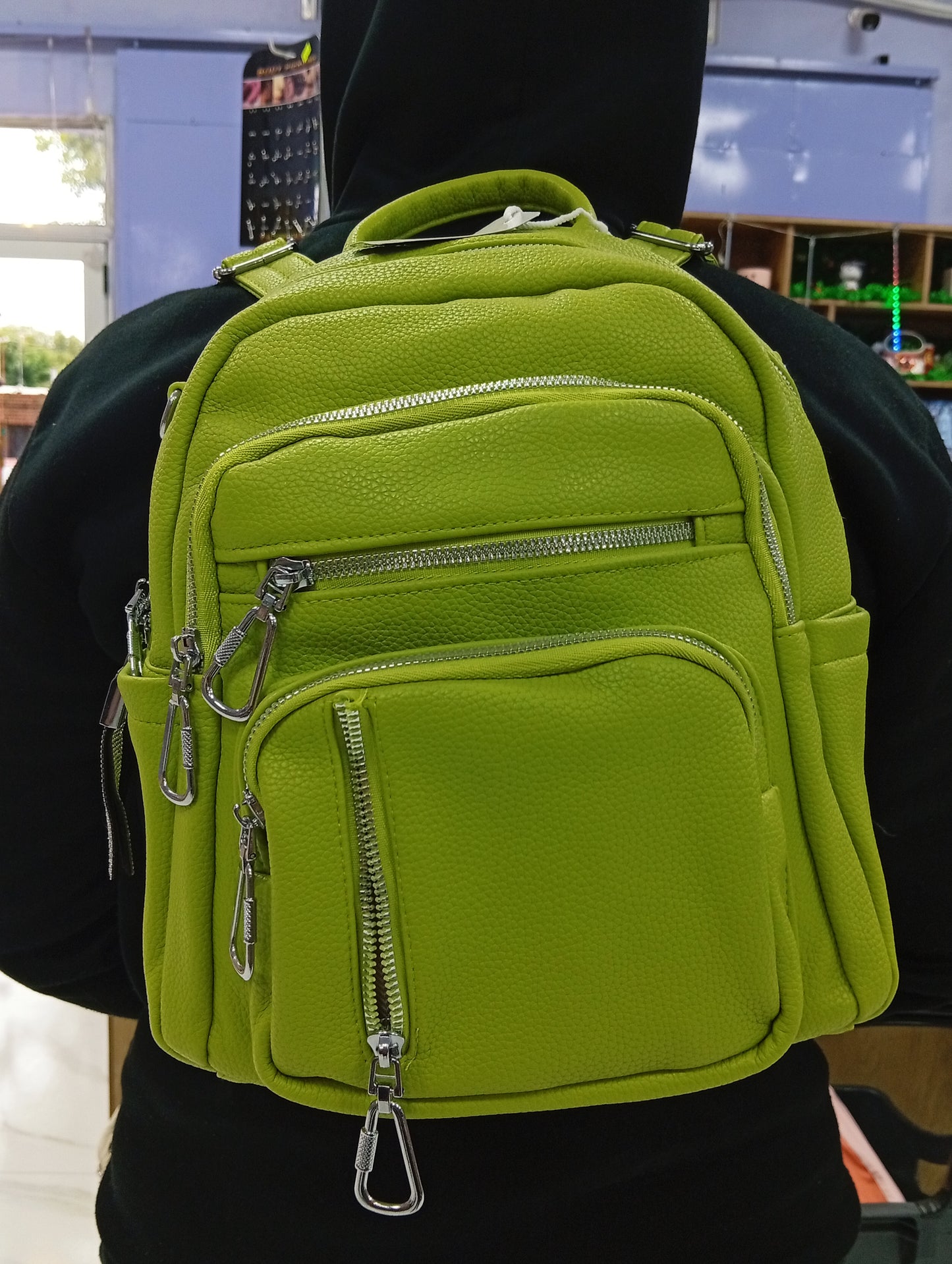 Mochila verde Linvero