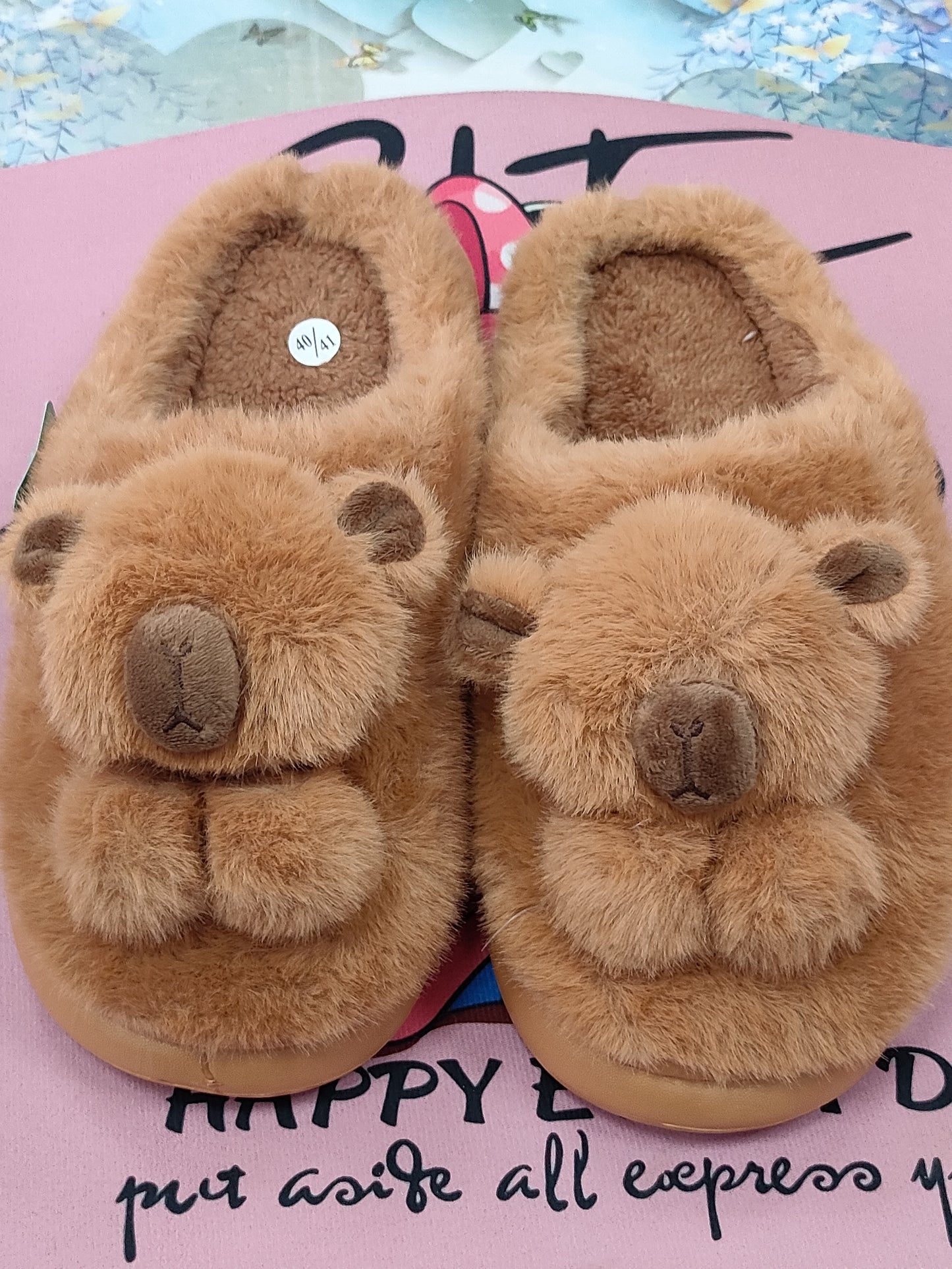 Pantufla capibara