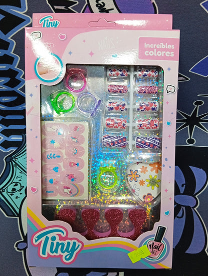 Set uñas postizas Tiny