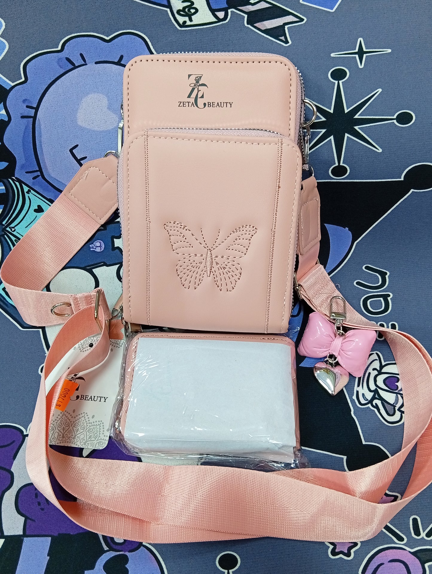 Bandolera porta celular Zeta Beauty