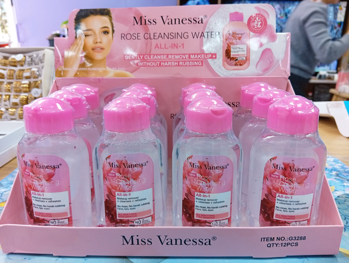 Rose cleansing water Miss Vanessa