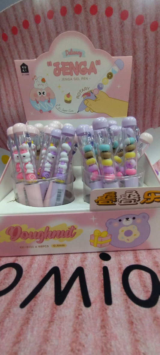 Biromen de unicornios y donas