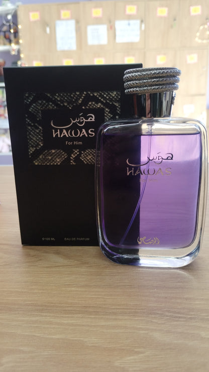 Perfume hawas for him y tropical