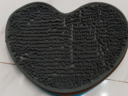 Alfombra de corazón