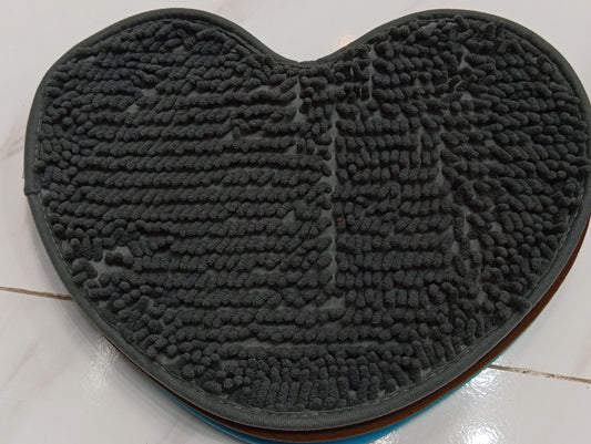 Alfombra de corazón