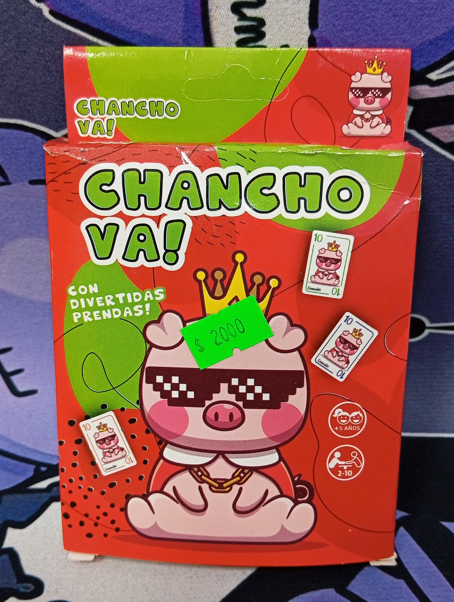 Chancho Va! Juego de cartas