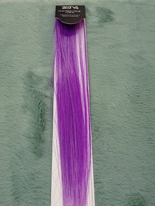 Extensiones color clip in