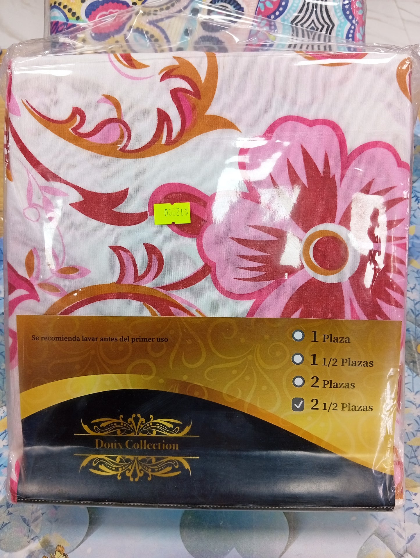 Juego de sábanas 2, 1/2 plazas Doux Collection